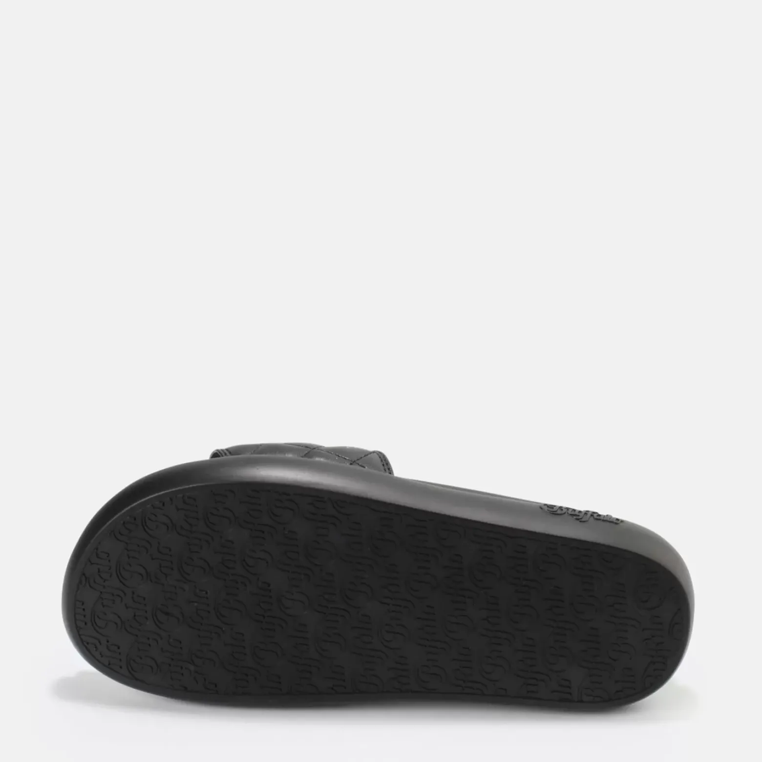 Fashion BUFFALO Rey Quilt Mules Veganes Noir