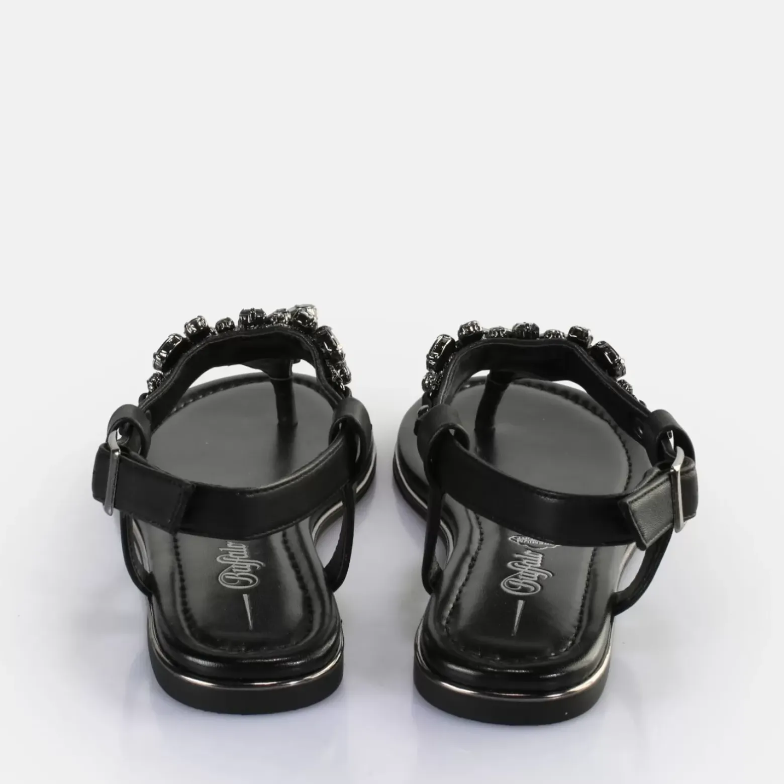 Flash Sale BUFFALO Rhonda Sandales Veganes Noir