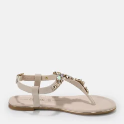 New BUFFALO Rhonda Sandales Veganes Beige