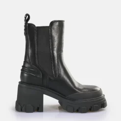 Hot BUFFALO Riot Chelsea Bottines Vegan Noir