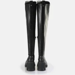 Hot BUFFALO Riot Over Bottes Vegan Noir