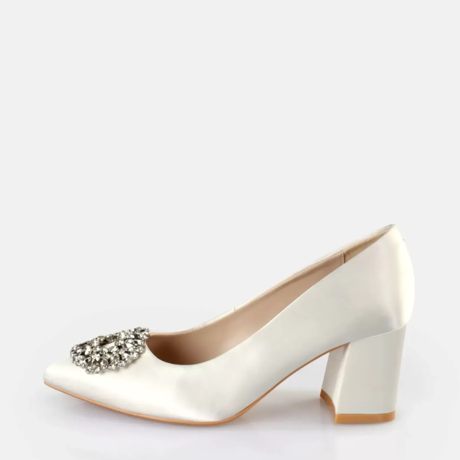 Sale BUFFALO Robyn Glam Sandales A Talon Ivoire Blanc