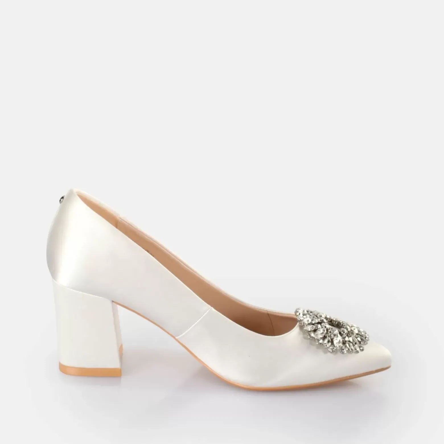 Sale BUFFALO Robyn Glam Sandales A Talon Ivoire Blanc