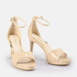 Shop BUFFALO Ronja Sandales A Talon Vegan Beige