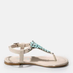 Flash Sale BUFFALO Rosalie Sandales Veganes Vert Menthe Turkis