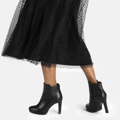 Sale BUFFALO Roxana Bottines Veganes Noir