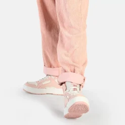 Flash Sale BUFFALO Rse Mid Baskets Hautes Vegan Rose/ Blanc