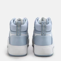 Cheap BUFFALO Rse Mid Baskets Hautes Veganes Bleu