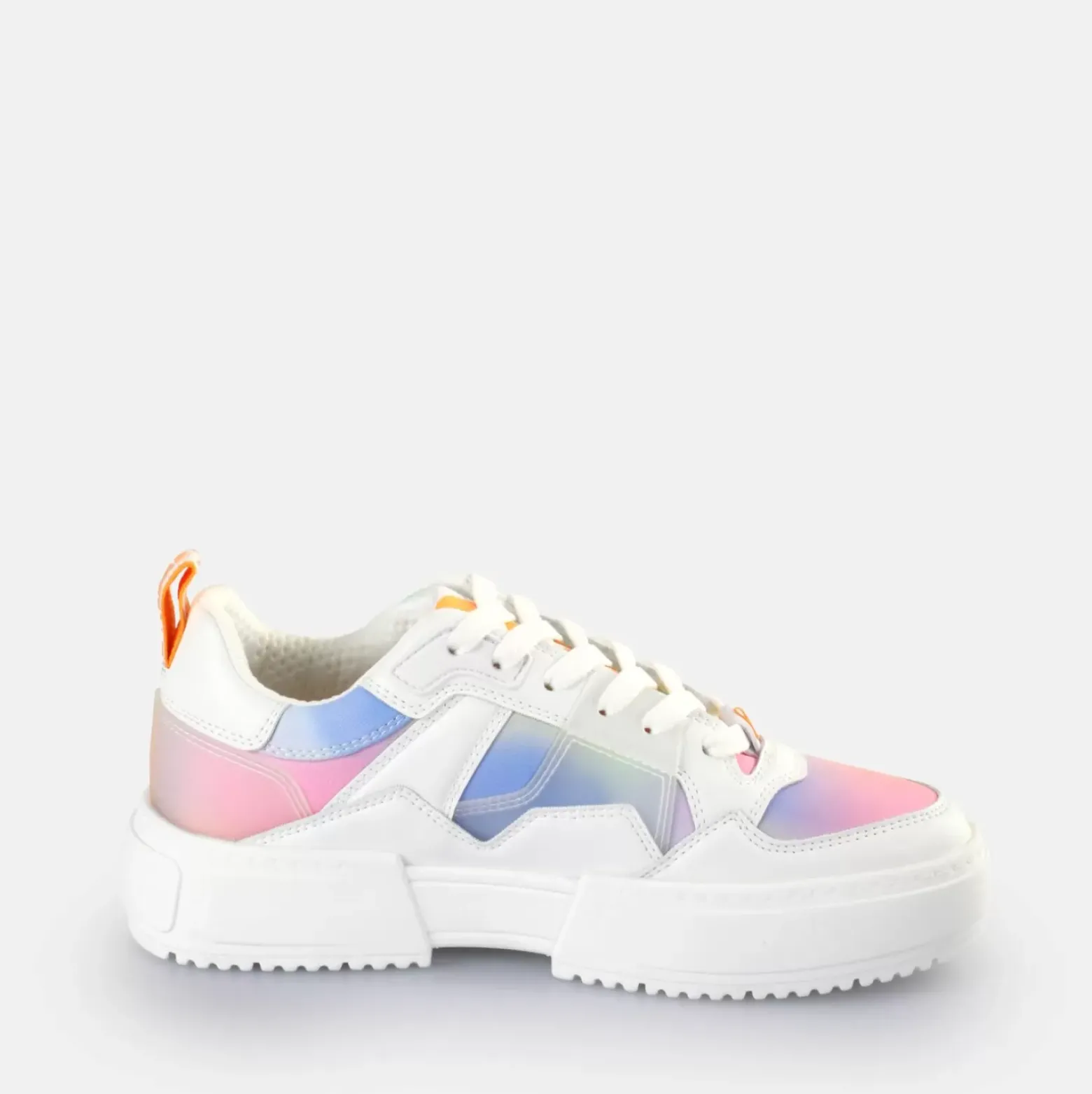 Online BUFFALO Rse V2 Baskets Basses Veganes Tie Dye Corail/ Vert