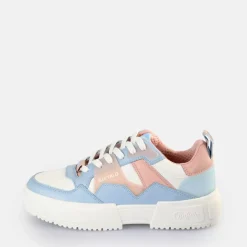 Clearance BUFFALO Rse V2 Baskets Basses Veganes Ciel/Rose Clair Bleu