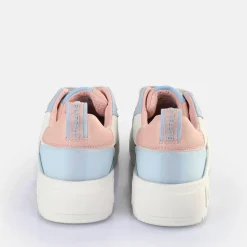 Clearance BUFFALO Rse V2 Baskets Basses Veganes Ciel/Rose Clair Bleu