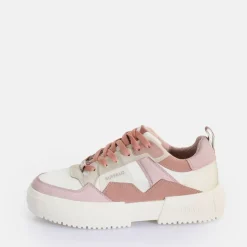 Shop BUFFALO Rse V2 Baskets Basses Vegan Rose Clair/ Blanc