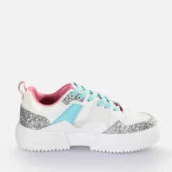 Clearance BUFFALO Rse V2 Baskets Basses Veganes Blanc/Argente Silber/Weis