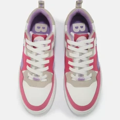 Fashion BUFFALO Rse V2 Baskets Basses Veganes Blanc/ /Rose Violet