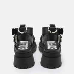 Online BUFFALO Rude Up Sandales A Plateforme Veganes Noir