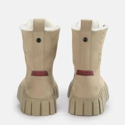 Best BUFFALO Saba Bottines Cuir Nubuck Cognac