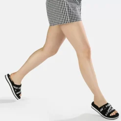 Online BUFFALO Sage Slide Sandales A Plateforme Veganes Noir