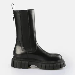 Outlet BUFFALO Scape Chelsea Hi Bottines Noir