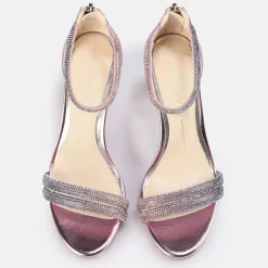 Discount BUFFALO Selma Sandales A Talon Vegan Purple Violet