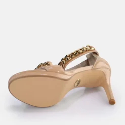 Discount BUFFALO Serena Chain Sandales A Talon Vegan Blush