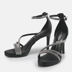 Store BUFFALO Serena Shine Sandales Veganes Noir