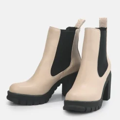 Cheap BUFFALO Serlina Bottines Cheville Veganes Creme