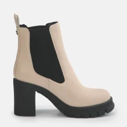 Cheap BUFFALO Serlina Bottines Cheville Veganes Creme