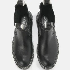 New BUFFALO Seven Bottines Cheville Veganes Noir