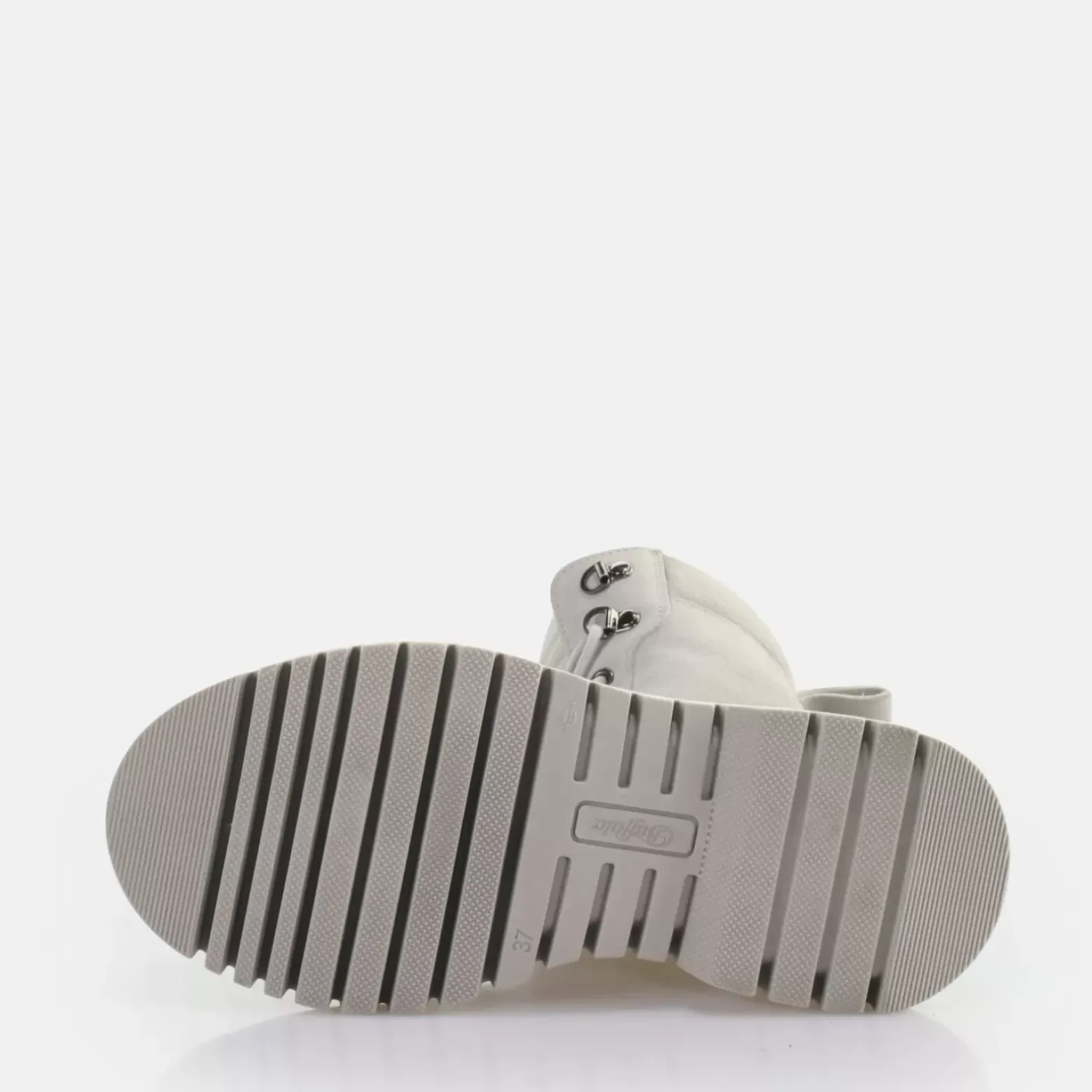 Cheap BUFFALO Shade Laceup Hi Warm Bottines Gris