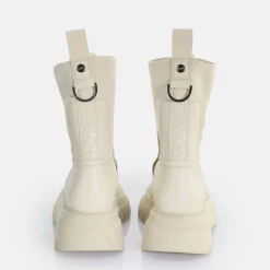 Shop BUFFALO Shade Sock Chelsea Bottines Creme