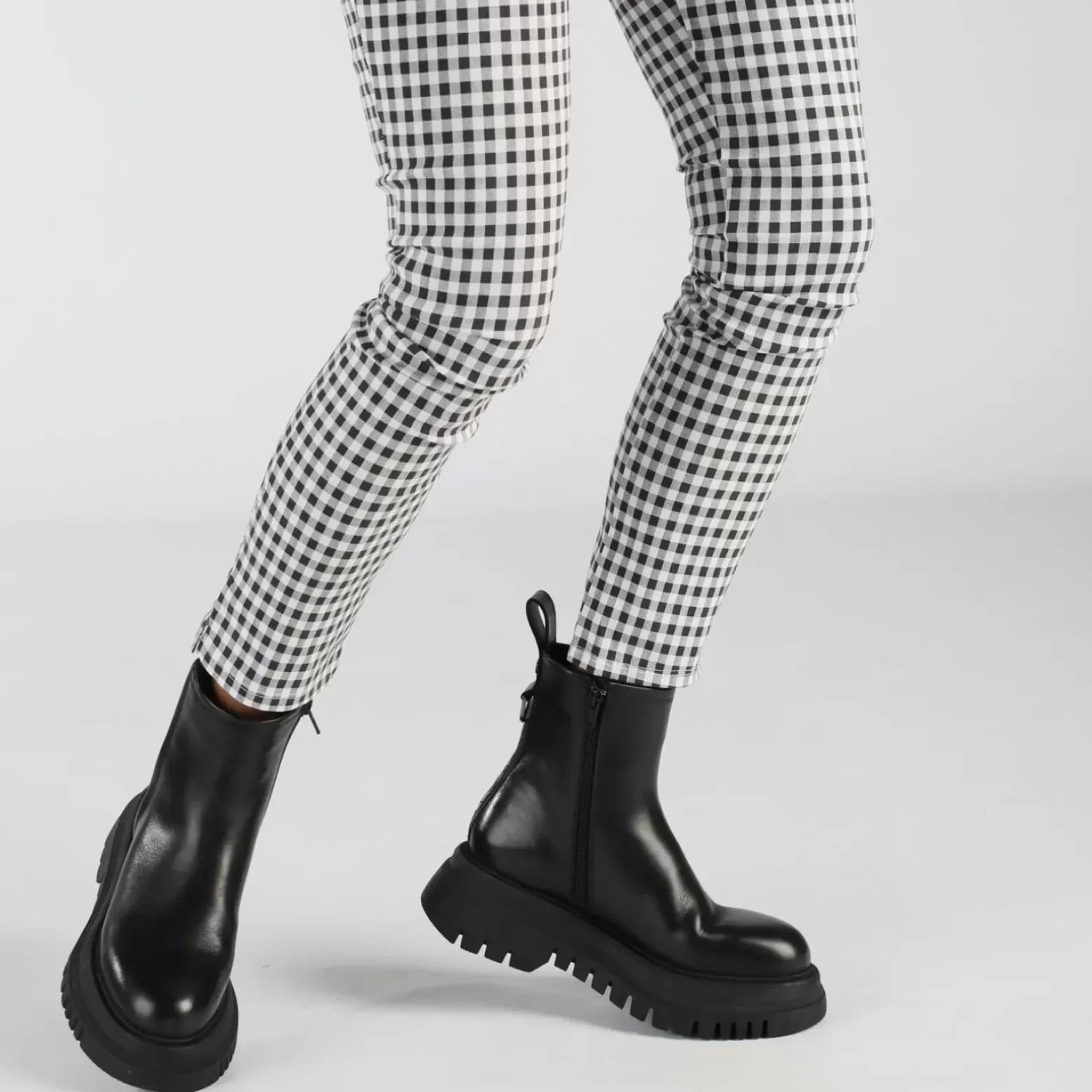 Best BUFFALO Shade Zip Mid Bottines Noir