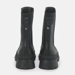 Online BUFFALO Shari Bottines Plates Veganes Noir