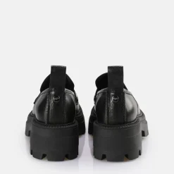 Store BUFFALO Square Loafer Chaussures Basses Noir