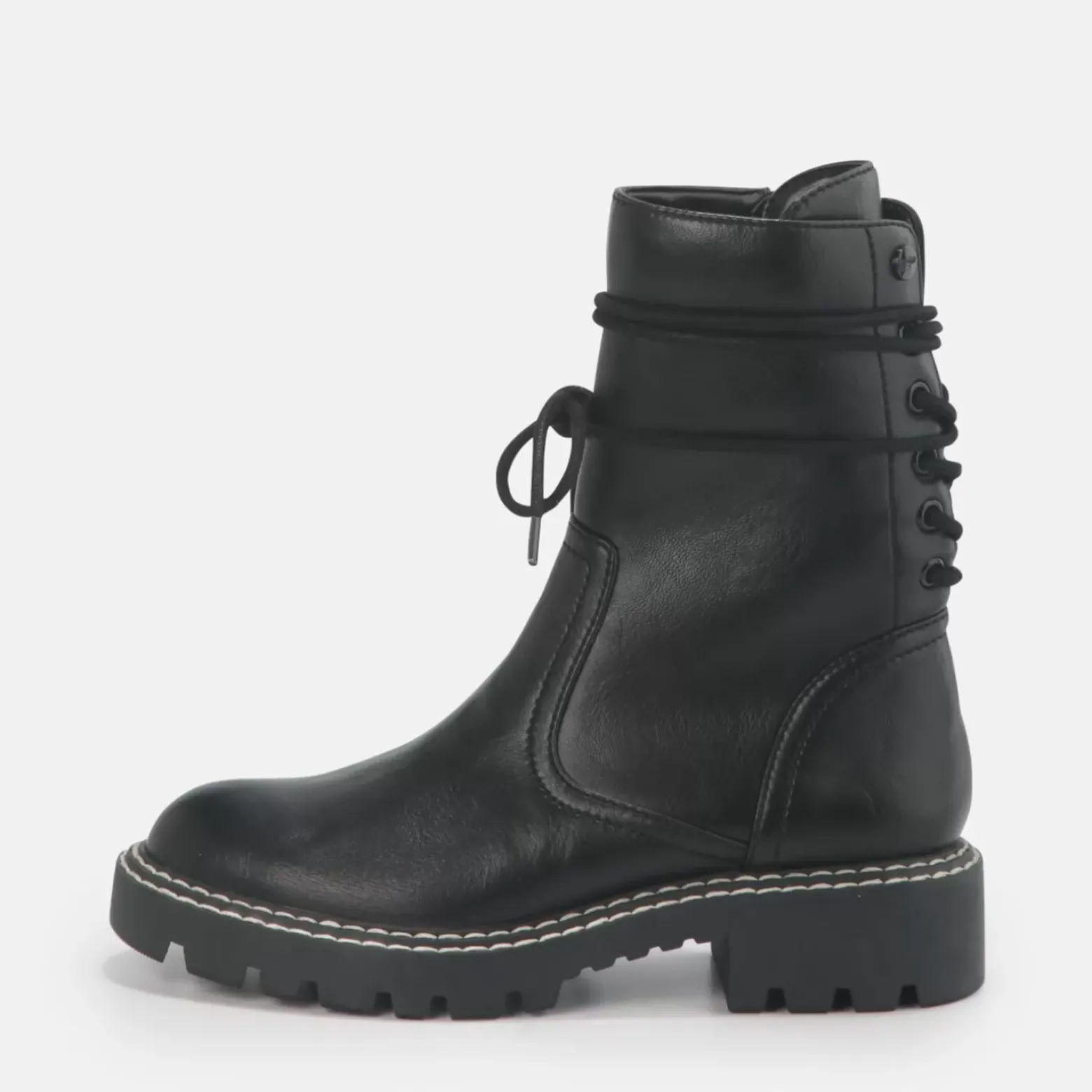 Outlet BUFFALO Stash Bottines Cheville Veganes Noir