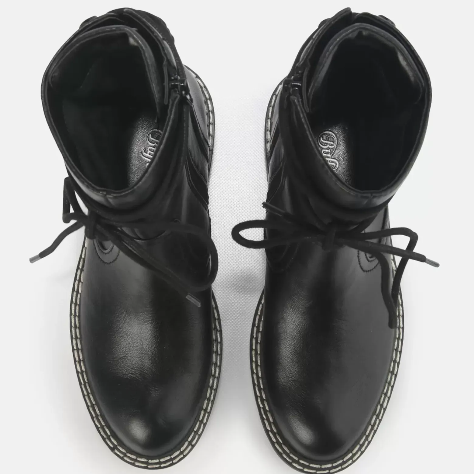 Outlet BUFFALO Stash Bottines Cheville Veganes Noir