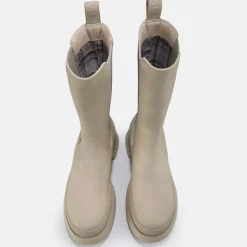 Best Sale BUFFALO Sveja Bottines Plates Veganes Creme