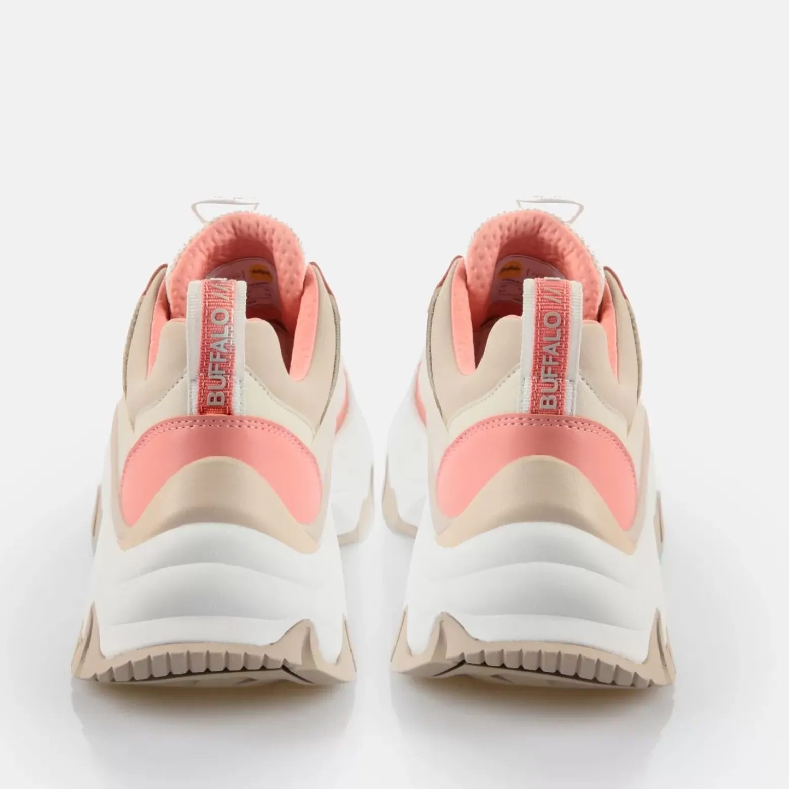 Cheap BUFFALO Trail One Baskets Basses Vegan/Rose Creme