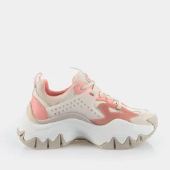 Cheap BUFFALO Trail One Baskets Basses Vegan/Rose Creme