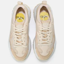 Cheap BUFFALO Trail One Baskets Veganes Creme Creme-Weis