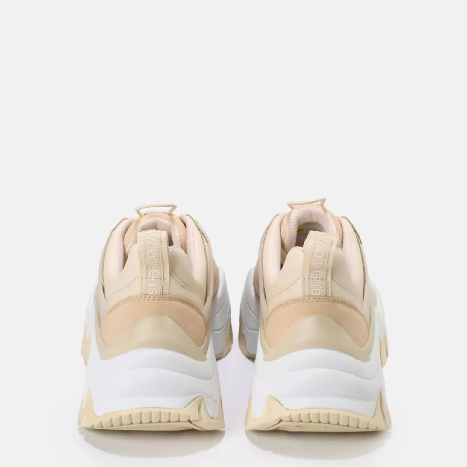 Cheap BUFFALO Trail One Baskets Veganes Creme Creme-Weis