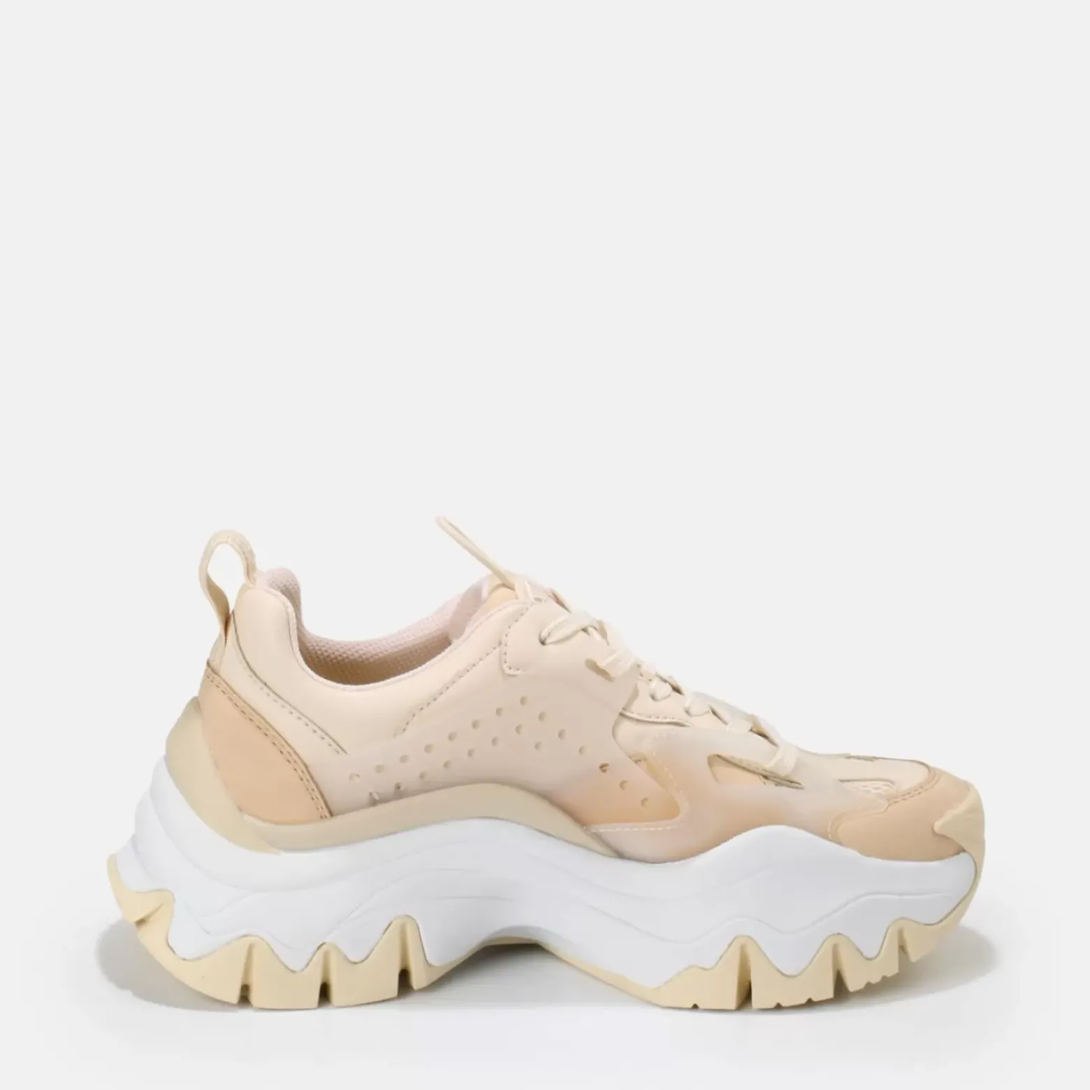 Cheap BUFFALO Trail One Baskets Veganes Creme Creme-Weis