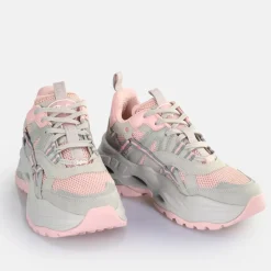 Sale BUFFALO Triplet Hollow Baskets Basses Vegan/Rose Gris