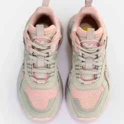 Sale BUFFALO Triplet Hollow Baskets Basses Vegan/Rose Gris