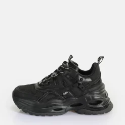 Store BUFFALO Triplet Hollow Baskets Basses Vegan Noir