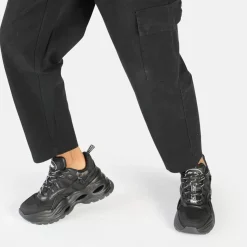 Store BUFFALO Triplet Hollow Baskets Basses Vegan Noir