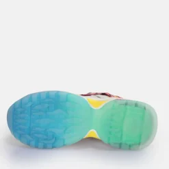 Cheap BUFFALO Triplet Hollow Baskets Basses Vegan Argent/ Violet