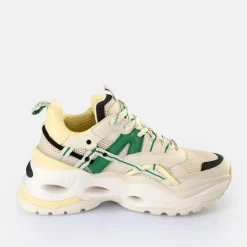 Best BUFFALO Triplet Hollow Baskets Basses Veganes/Vert Creme