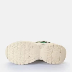 Best BUFFALO Triplet Hollow Baskets Basses Veganes/Vert Creme