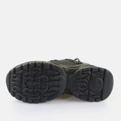 Store BUFFALO Triplet Lace Baskets Basses Veganes Noir