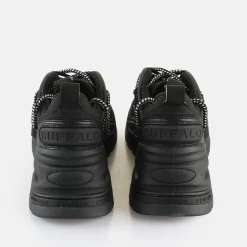 Store BUFFALO Triplet Lace Baskets Basses Veganes Noir